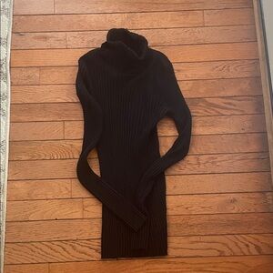 Love By Design Black Cowl Neck Sweater